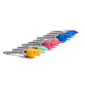 Desechable de color latch tipo Dental Prophy Brush